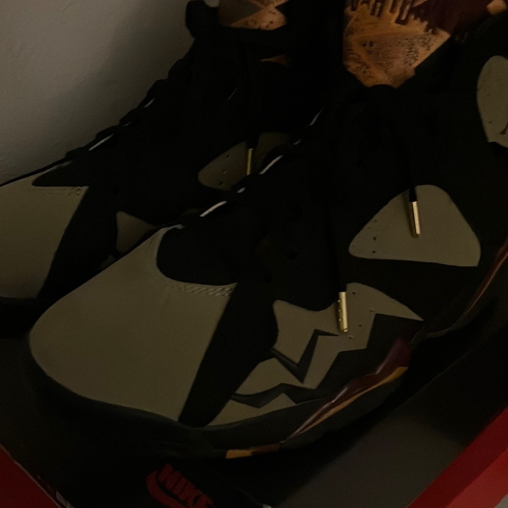 Jordan 7 olive green